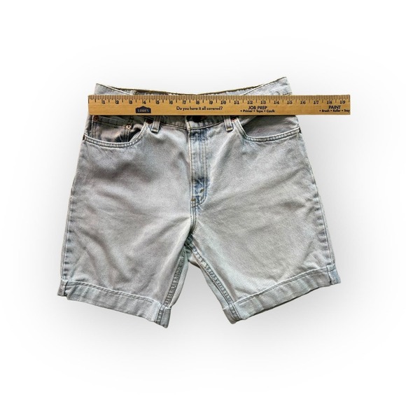 Vintage 90's Levi Wrangler Denim 556 Guy's Fit Shorts Size 30 - Picture 2 of 6